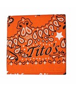 Tito's Vodka Bandana - Orange - $9.40