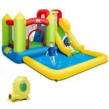 Inflatable Water Slide, Water Bounce House Combo For Kids Outdoor Fun With Large - £422.64 GBP