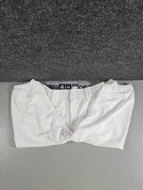 Adidas Boys Baseball Pants XL  youth white, tapered Knicker bottom - $10.88