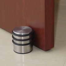 Heavy-Duty Stainless Steel Door Stop Kinjoek Door Stopper,, No Need To Drill. - £26.31 GBP