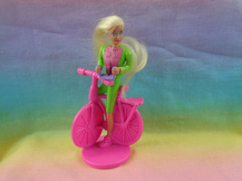 Vintage 1994 McDonald&#39;s Barbie and Friends Bicycling Barbie Figure - as is - £1.97 GBP