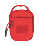 NEW - Tactical Survival Medial EMS EMT Insertion MOLLE Pouch EMERGENCY RED 7x5x2 - £12.58 GBP