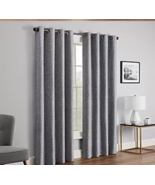 Eclipse Andes Blackout Grommet Top Single Curtain Panel Charcoal 50x95 S... - $490.75 MXN