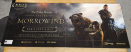 The Elder Scrolls Online: Morrowind - Rare 2017 Promo Poster - 52.5&quot;x21.5&quot; - £23.14 GBP