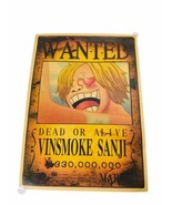 One Piece - Anime / Manga Poster / Print (Wanted - VINSMOKE SANJI) (20&quot; ... - $16.10