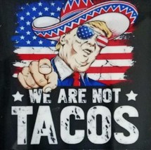 We are not Tacos with american Flag Fridge Magnet - £6.48 GBP