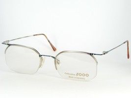 Vintage Collection 2000 C7 F02 Multicolor Eyeglasses Half Rimm Frame 50-19-140mm - $58.54