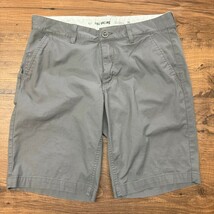 Fox Racing Essex Shorts Men&#39;s 33 Pewter Gray Chino 10&quot; Inseam BMX MTB Skate - $409.53 MXN