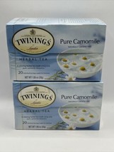 Twinings Pure Camomile Herbal Tea - 20 tea bags (Pack of 2) - $16.95