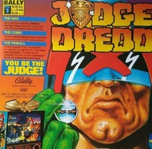 Judge Dredd Pinball FLYER Comic Book Edition Original 1993 Multi Page Super Hero - £13.39 GBP