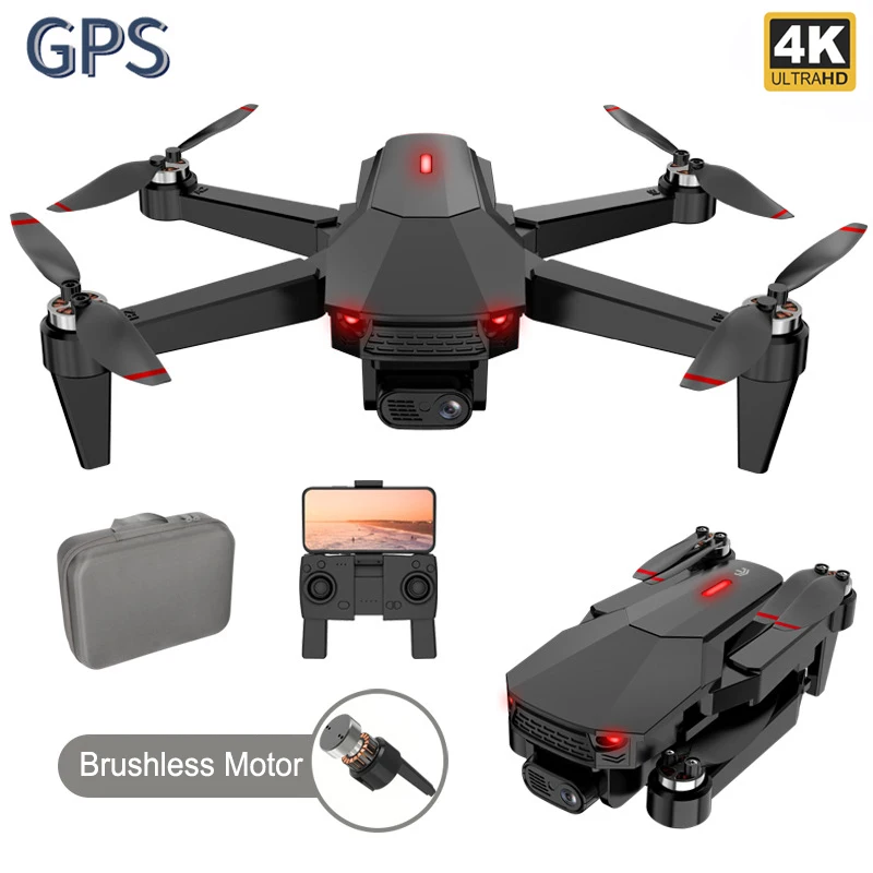 2021 New S9 Quadcopter Camera 4K HD dual camera GPS drone Professional 5G WiF - £126.91 GBP+