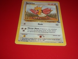 1995 spearow common 62/64 Pokemon card - £12.53 GBP