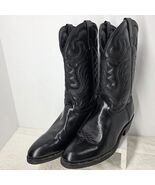 Guide Gear 12&quot; Cowboy Boots Men&#39;s SIZE 11 Black Leather Western 223925-103 - $1,139.76 MXN