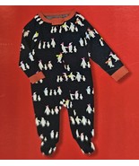 Wondershop Baby Holiday Penguin  3-6 Months Matching Family Footed Pajam... - $12.29 CAD