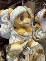Disney Parks Baby Simba in a Hoodie Pouch Blanket Plush Doll NEW image 5
