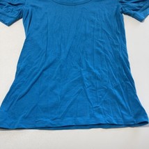 INC International Concepts Blue Blouse Sz S - Cotton-Rayon-Spandex - $8.88