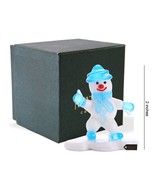 Matashi Murano Christmas Winter Decorative Glass Snowman Figurine,Christ... - $12.99