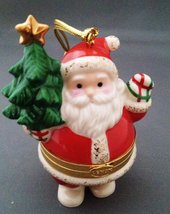 Lenox Santa Box Ornament - £20.48 GBP