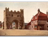 Kings Lynn South Gate And Honest Lawyer Inn Norfolk England UNP DB Postc... - £4.63 GBP