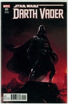 Charles Soule SIGNED Star Wars Darth Vader #1 Marvel Comics Variant Cover Art VF - £23.36 GBP