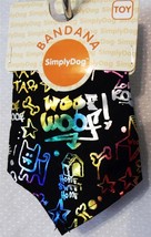 Dog Pet Puppy Pup Bandana Scarf TOY Paws Simply She Cat Kitten Multi-colors NEW - £4.67 GBP