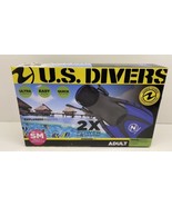 U.S. Divers Adult SM Men 4-7/Womens 5-8 Snorkeling/Diving Water Fins, Bl... - $14.80