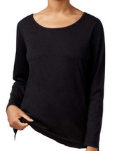 allbrand365 designer Womens Fleece Scoop-Neck Top Size M Color Holidy Fairisle - $43.54