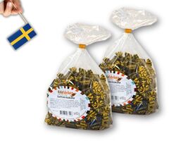 2 Packs Kolafabriken Saltlakritskola 600g (21.16oz) Swedish Salt Licoric... - $64.90