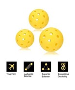 10 Outdoor Pickleball Ball Standard 40 Holes, Tournament Meet USAPA USA - $21.44