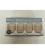 Euro cuisine 8 replacement jars for yogurt maker glass jars with screw o... - $365.13 MXN