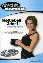 Absolute Beginners Kettlebell 3 In 1 With Amy Bento Dvd New Sealed Workout - £10.87 GBP