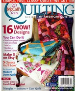 McCall&#39;s Quilting Magazine March April Simple Fast Class Quilts Coed Dor... - $129.02 MXN