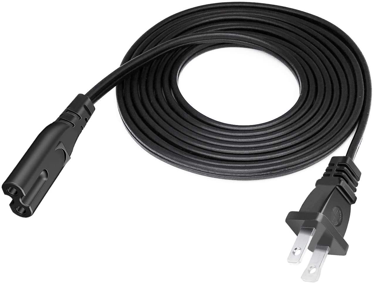 DIGITMON 15FT Premium 2-Prong Replacement AC Power Cable Compatible for Emerson  - £10.64 GBP
