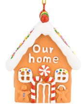 NO PACKAGING Our Home Gingerbread House Christmas Family Ornaments Adorable - $10.00