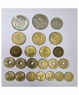 Vintage Spanish Peseta Coin Collection 1953-2001 - Franco &amp; Juan Carlos ... - $66.53 CAD