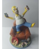 Hamilton Collection The Simpsons Misadventures Of Homer &quot;Woo-hoo!&quot; Statue - £23.35 GBP