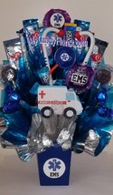EMS Candy Bouquet Centerpiece! Great Gift for an EMT, Get Well, Thank Yo... - £39.32 GBP
