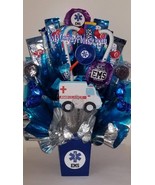 EMS Candy Bouquet Centerpiece! Great Gift for an EMT, Get Well, Thank Yo... - £39.37 GBP