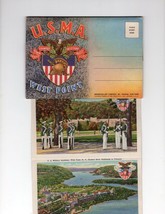Vintage 1940 Souvenir FOLDER- USMA- West Point, New York BK43 - £3.89 GBP