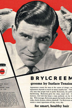 Brylcreem Hair Tonic Vintage Classic Magazine Advert Barber 24x36 Poster - £21.65 GBP