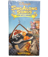 Disney’s Sing Along Songs Fun With Music Volume 5-VHS-BRAND NEW-SHIPS N ... - £55.28 GBP