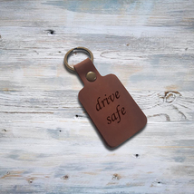 Car Accessories for Women for Men Personalized Custom Leather Keychain  - £19.55 GBP