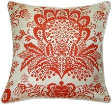 PILLOW DÉCOR Rustic Floral Purple 20x20 Throw Pillow - £40.97 GBP+