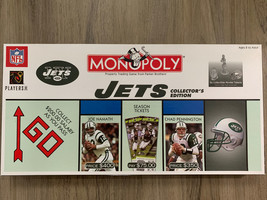 New York Jets NFL Monopoly Board Game 2004 Parker Brothers Complete - $42.87