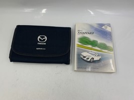 2011 Mazda 3 Owners Manual Handbook Set with Case OEM E01B20041 - £31.84 GBP