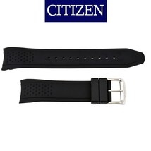  Citizen 22mm Black Rubber Watch Band Strap CA0421-04E, CA0420-07E, S082781 - £48.80 GBP