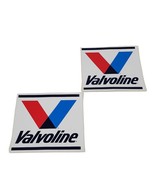 Valvoline Oil LG 5.5&quot; X 5.5&quot; Hot Rod Drag Racing Decal Stickers NOS Pair - $181.39 MXN