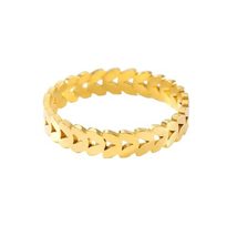 Creative Geometric Ring Simple Winding Gold Ring Women&#39;s Fashion (gold) - £20.24 GBP