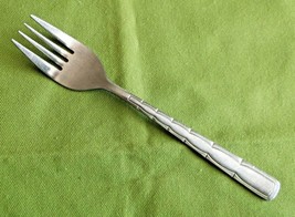 Rogers Co. Stanley Roberts Stainless  Cheer Salad Fork 6 1/8&quot; Burnished Handle - £4.74 GBP