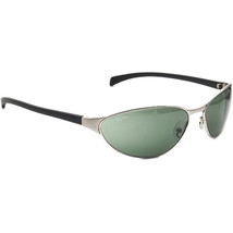 Bausch &amp; Lomb (B&amp;L) Men&#39;s Sunglasses W3061 PRAS Silver/Matte Black Wrap USA 62mm - £71.93 GBP